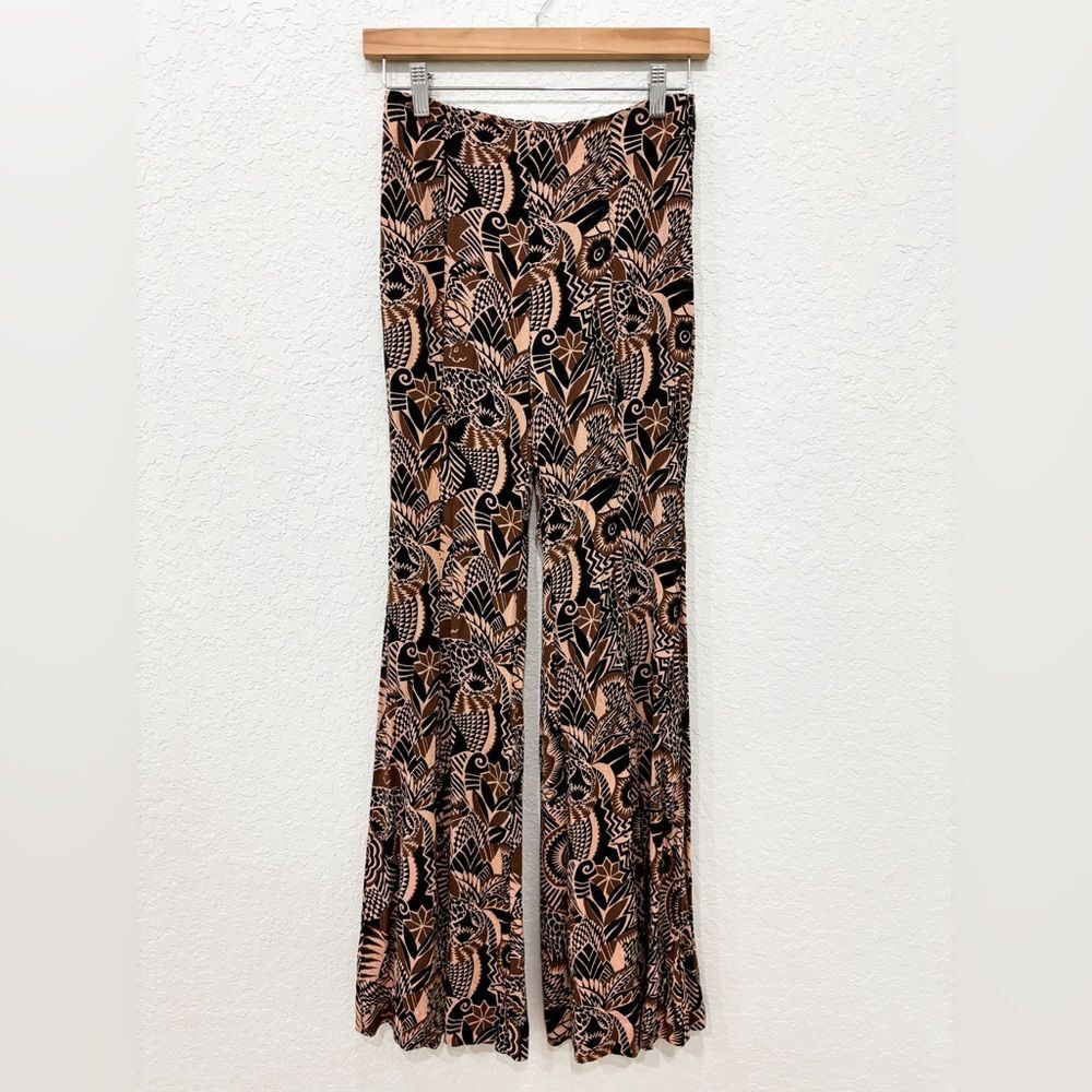 Anthropologie Drapey Flare Pants Size 0